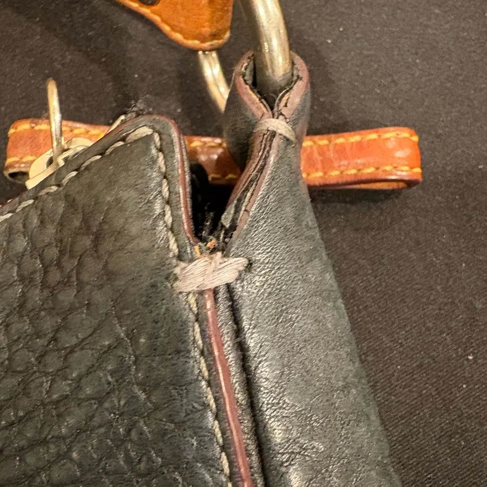 Coach Chelsea Hobo Black Pebbled Leather Shoulder Bag